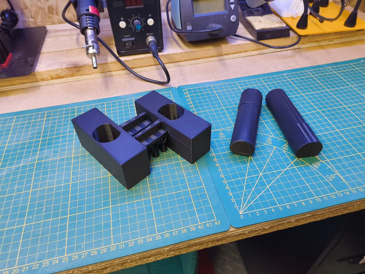 Premiers tests de fabrication