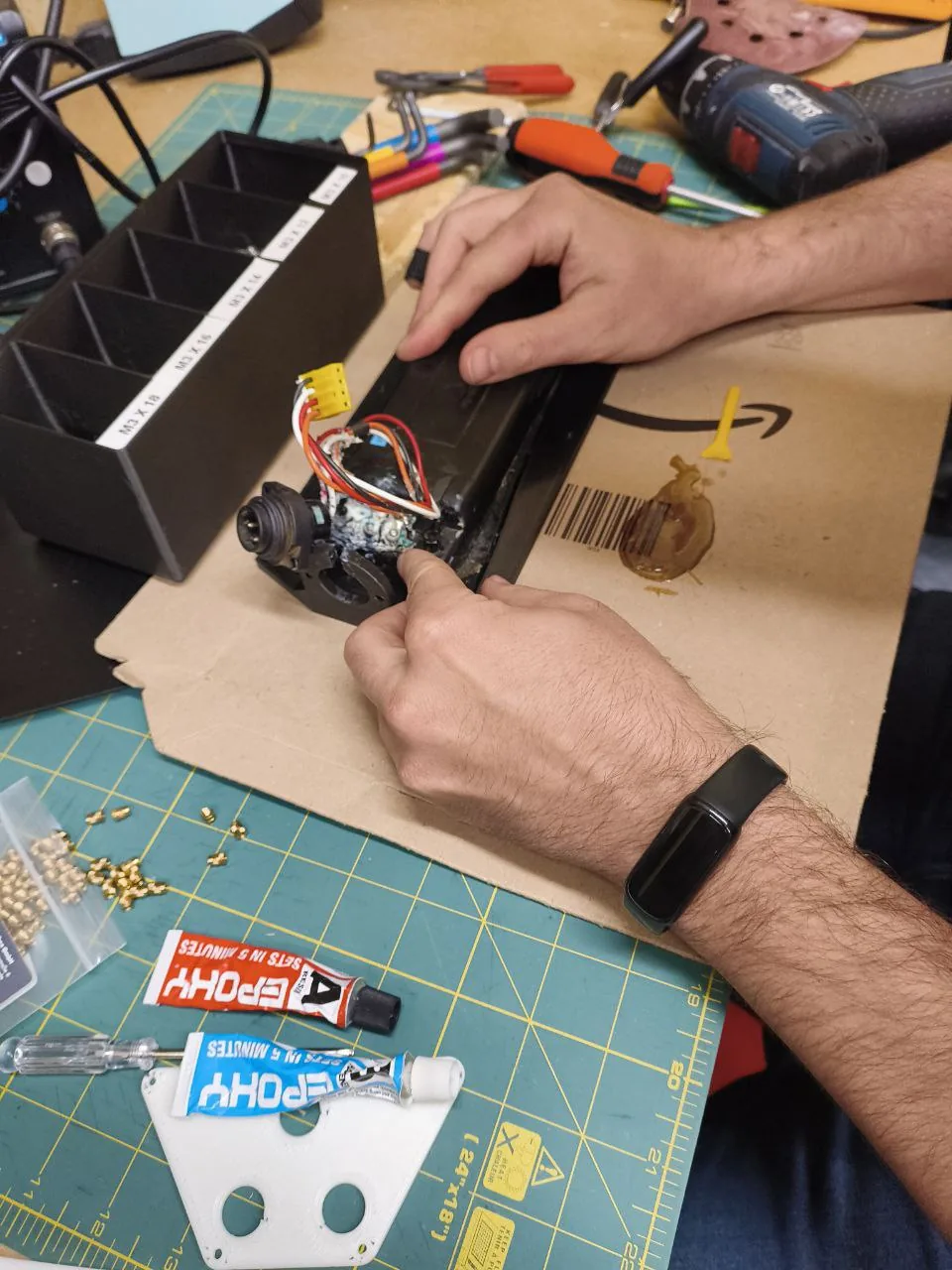 Démontage et nettoyage minutieux