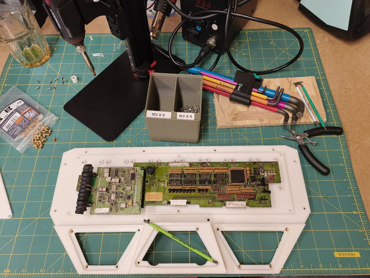 Console de grue reconstruite (phase 1) — photo 1