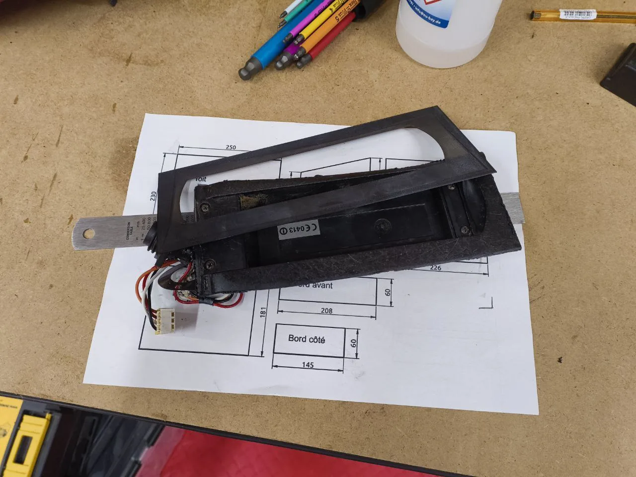 Console de grue reconstruite (phase 1) — photo 2