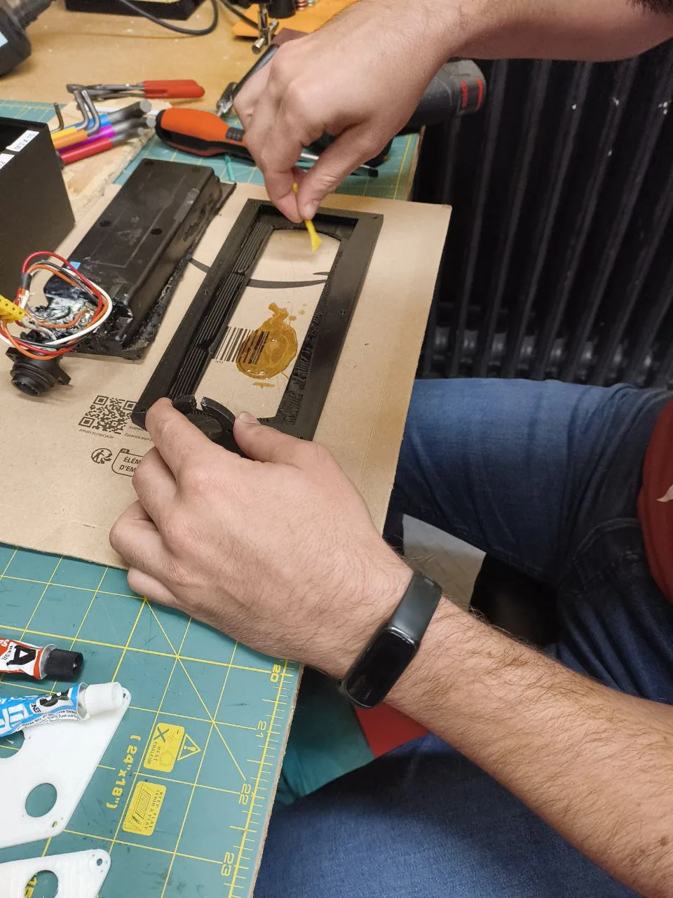 Console de grue reconstruite (phase 1) — photo 5