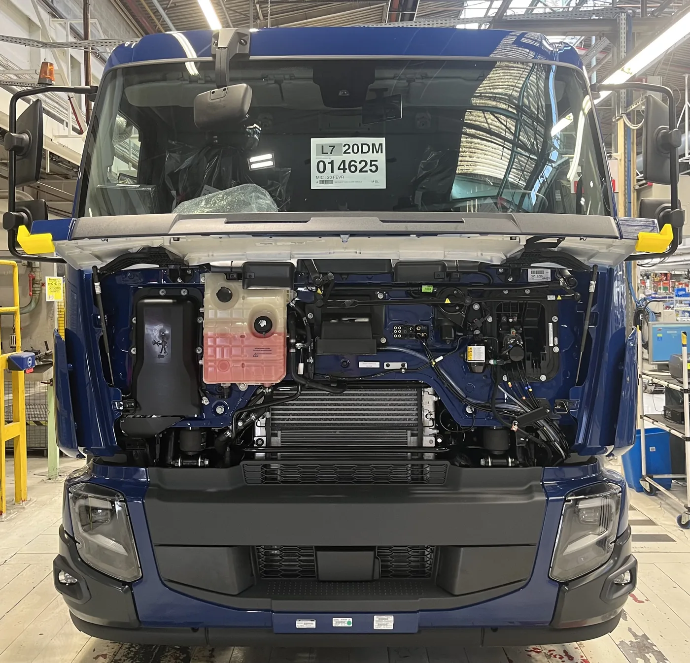 La demande - Impression d’une protection souple pour calandre de camion