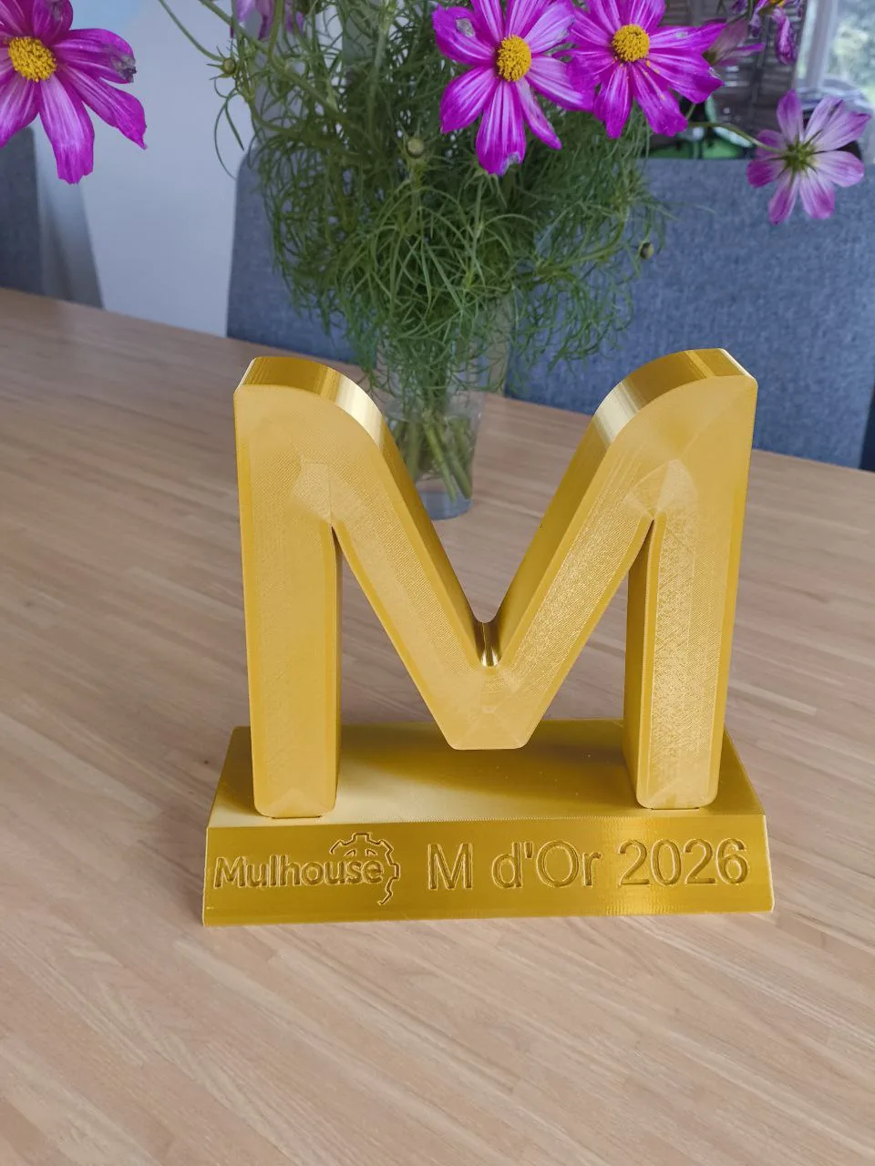 Trophées 3D sur-mesure pour le M d'Or — photo 1