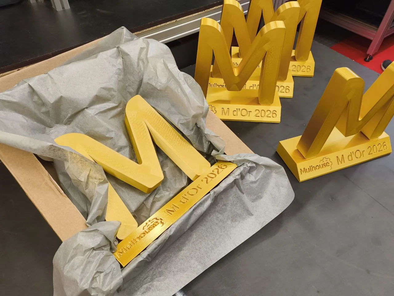 Trophées 3D sur-mesure pour le M d'Or — photo 3